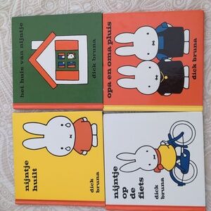 Lot of Nintje Dutch Children's Books (Miffy) Dick Bruna